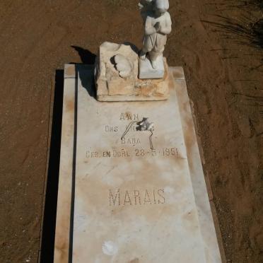 MARAIS Baba 1951-1951