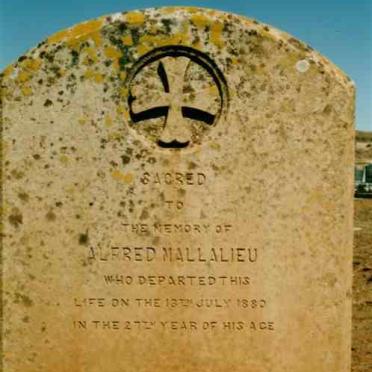 MALLALIEU Alfred -1880