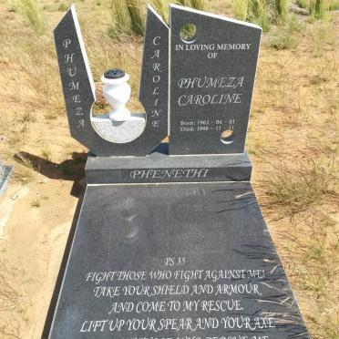 PHENETHI Phumeza Caroline 1963-1998