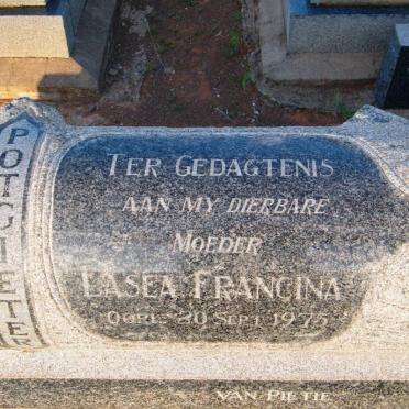 POTGIETER Izak Meyer -1962 &amp; Lasea Francina -1975 