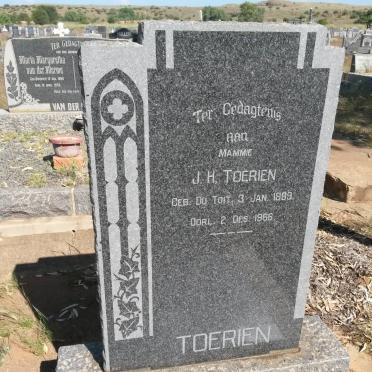TOERIEN J.H. 1889-1966