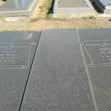 RAND Willie, du 1889-1979 &amp; Miemie 1906-1995