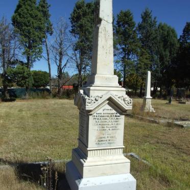 1. Memorial stone: Anglo Boer War - British soldiers