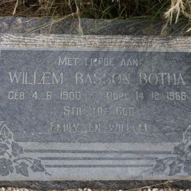 BOTHA Willem Basson 1900-1966