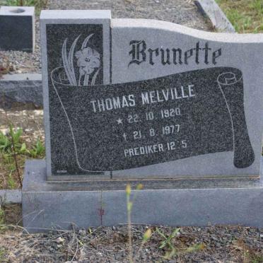 BRUNETTE Thomas Melville 1920-1977