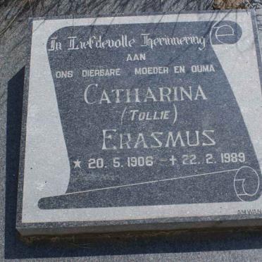 ERASMUS Catharina 1906-1989