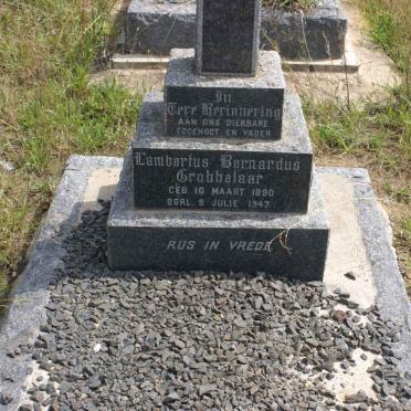 GROBBELAAR Lambertus Bernardus 1890-1947