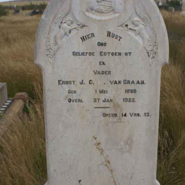 GRAAN Ernst J.G.C., van 1859-1923