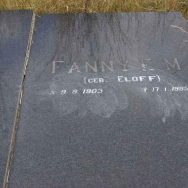 HENNING Anny E.M. nee ELOFF 1903-1985