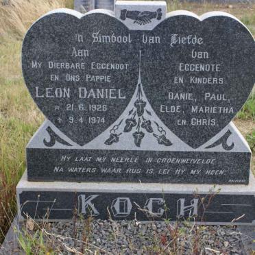 KOCH Leon Daniel 1926-1974