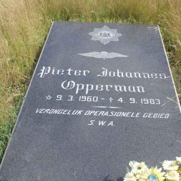 OPPERMAN Pieter Johannes 1960-1983