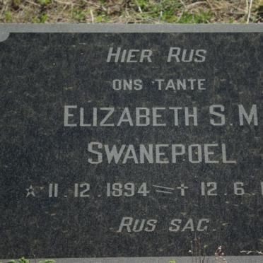 SWANEPOEL Elizabeth S.M. 1894-1980