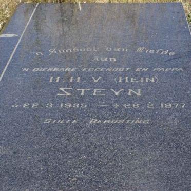 STEYN H.H.V. 1935-1977