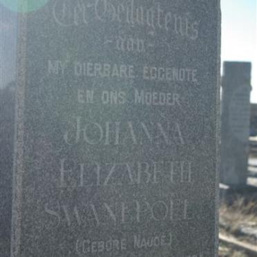 SWANEPOEL Johanna Elizabeth nee NAUDE 1884-1958