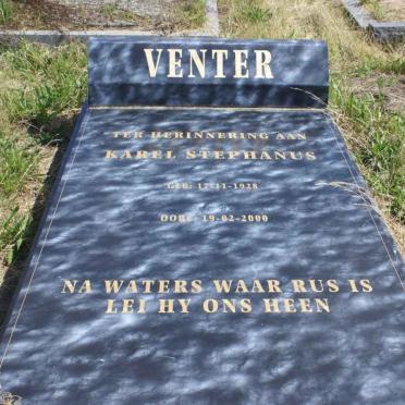 VENTER Karel Stephanus 1928-2000