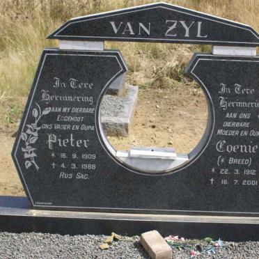 ZYL Pieter, van 1909-1988 &amp; Coenie BREED 1912-2001