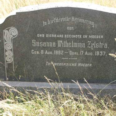 ZYLSTRA Susanna Wilhelmina 1882-1937