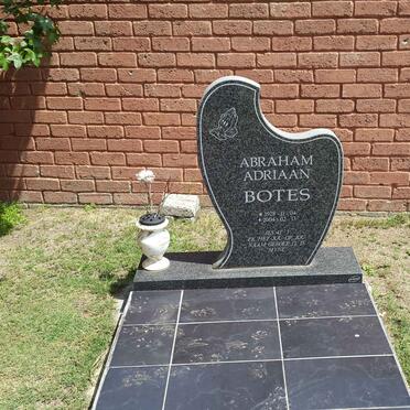 BOTES Abraham Adriaan 1928-2004