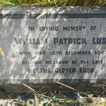 LUSK William Patrick -1947