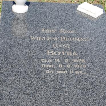 BOTHA Willem Herman 1978-1979