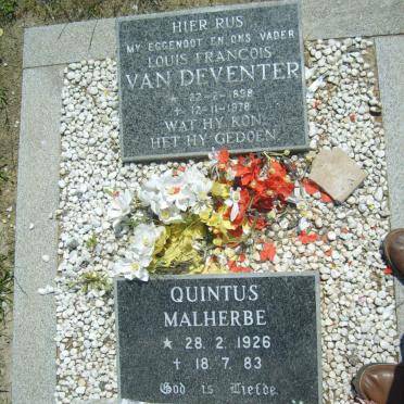 DEVENTER Louis Francois, van 1898-1978 :: MALHERBE Quintus 1926-1983