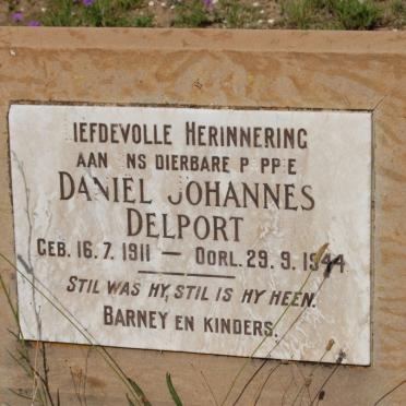 DELPORT Daniël Johannes 1911-1944