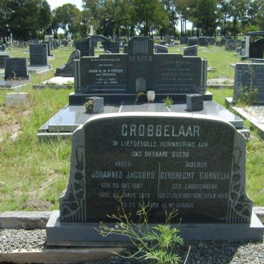 GROBBELAAR Johannes Jacobus 1887-1975 &amp; Gerbrecht Cornelia LABUSCHAGNE 1890-1979