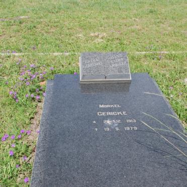 GERICKE Morkel 1913-1979