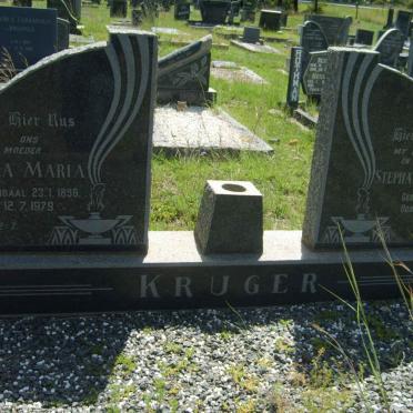 KRUGER Stephanus Johannes 1889-1962 &amp; Elsibia Maria ODENDAAL 1896-1979