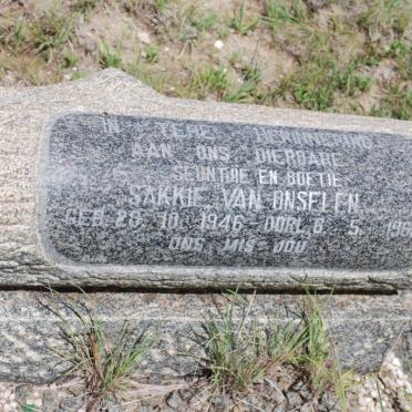ONSELEN Sakkie, van 1946-1960