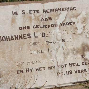 ROUX Johannes Lodewicus, le 1872-1947