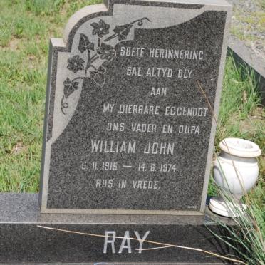 RAY William John 1915-1974