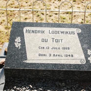 TOIT Hendrik Lodewikus, du 1869-1948
