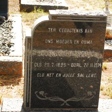 WANDRAG Cornelia 1899-1974