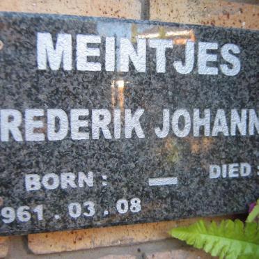 MEINTJES Frederik Johannes 1961-