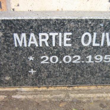 OLIVIER Martie 1953-