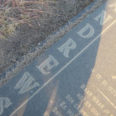 ANDREWS John 1920-1998