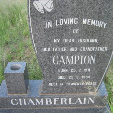 CHAMBERLAIN Campton 1911-1984