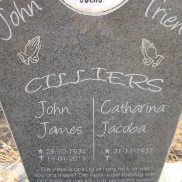 CILLIERS John James 1934-2011 &amp; Catharina Jacoba 1937-