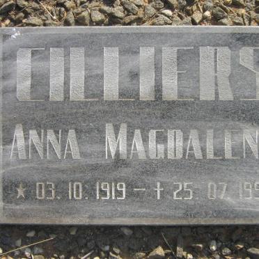 CILLIERS Anna Magdalena 1919-1995