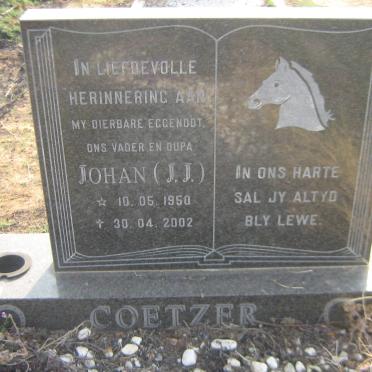 COETZER J. J. 1950-2002