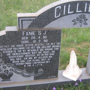 CILLIERS S. J. 1950-1980