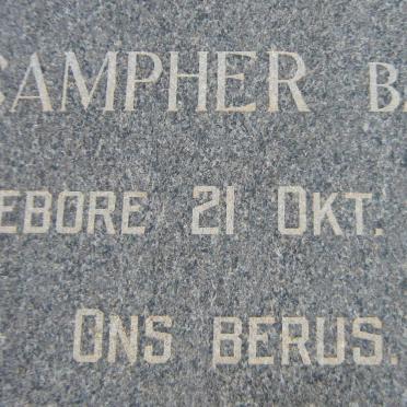 CAMPHER 1961-1961
