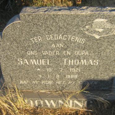 DOWNING Samuel Thomas 1921-1988