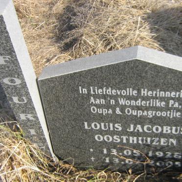 FOURIE Louis Jacobus Oosthuizen 1928-2005