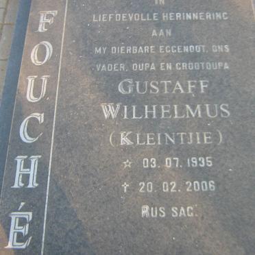 FOUCHE Gustaff Wilhelmus 1935-2006