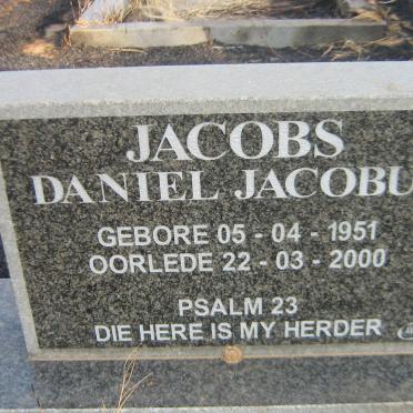 JACOBS Daniel Jacobus 1951-2000