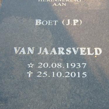 JAARSVELD J.P., van 1937-2015