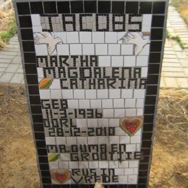 JACOBS Martha Magdalena Catharina 1936-2010