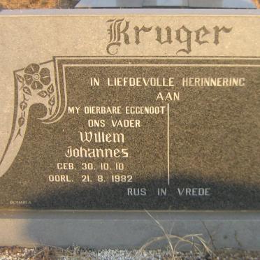 KRUGER Willem Johannes 1910-1982